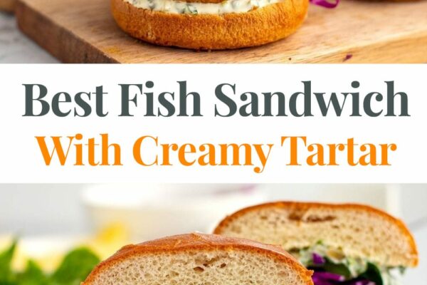 Best Fish Sandwich With Creamy Tartar Sauce