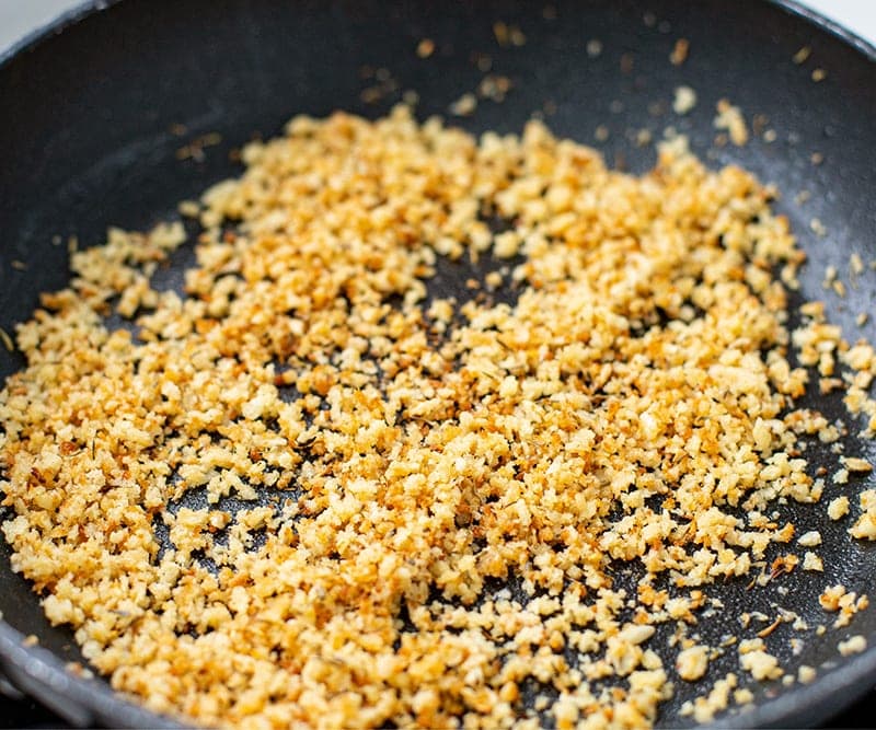 garlic crumbs