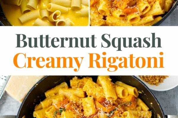 Roasted Butternut Squash Pasta With Rigatoni Recipe