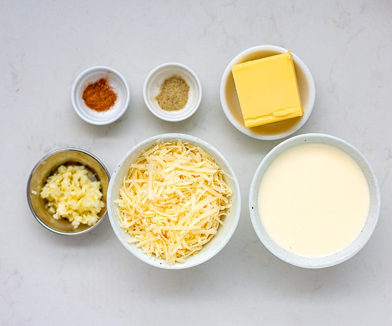 creamy sauce ingredients