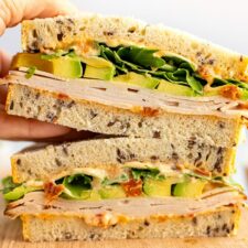 Avocado Turkey Sandwich With Sun-Dried Tomato Aioli