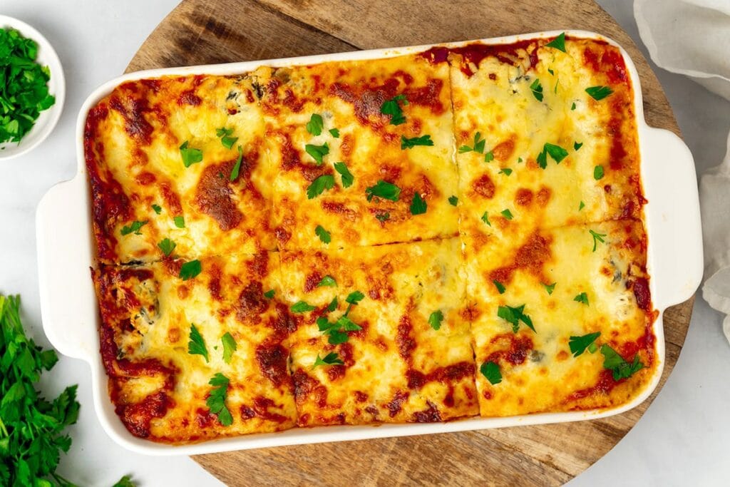 vegetarian lasagna recipe