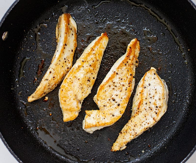 Pan fried chicken