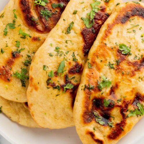 Easy garlic naan bread recipe