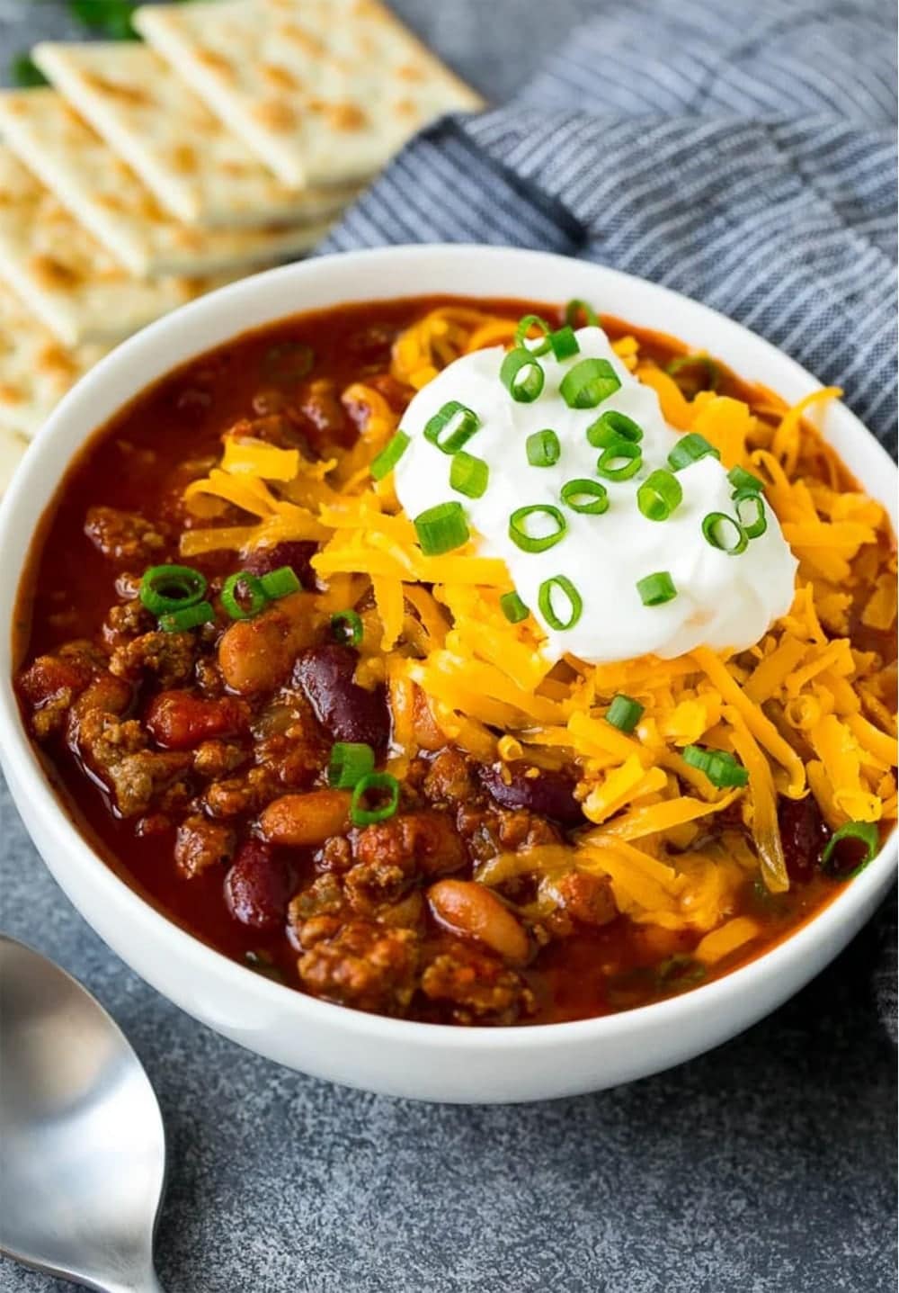 Slow Cooker Chicken Chili