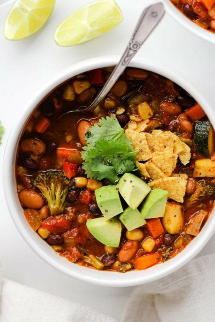 Veggie-Packed Vegetarian Chili