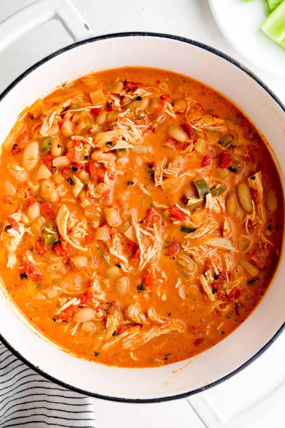 Buffalo Chicken Chili