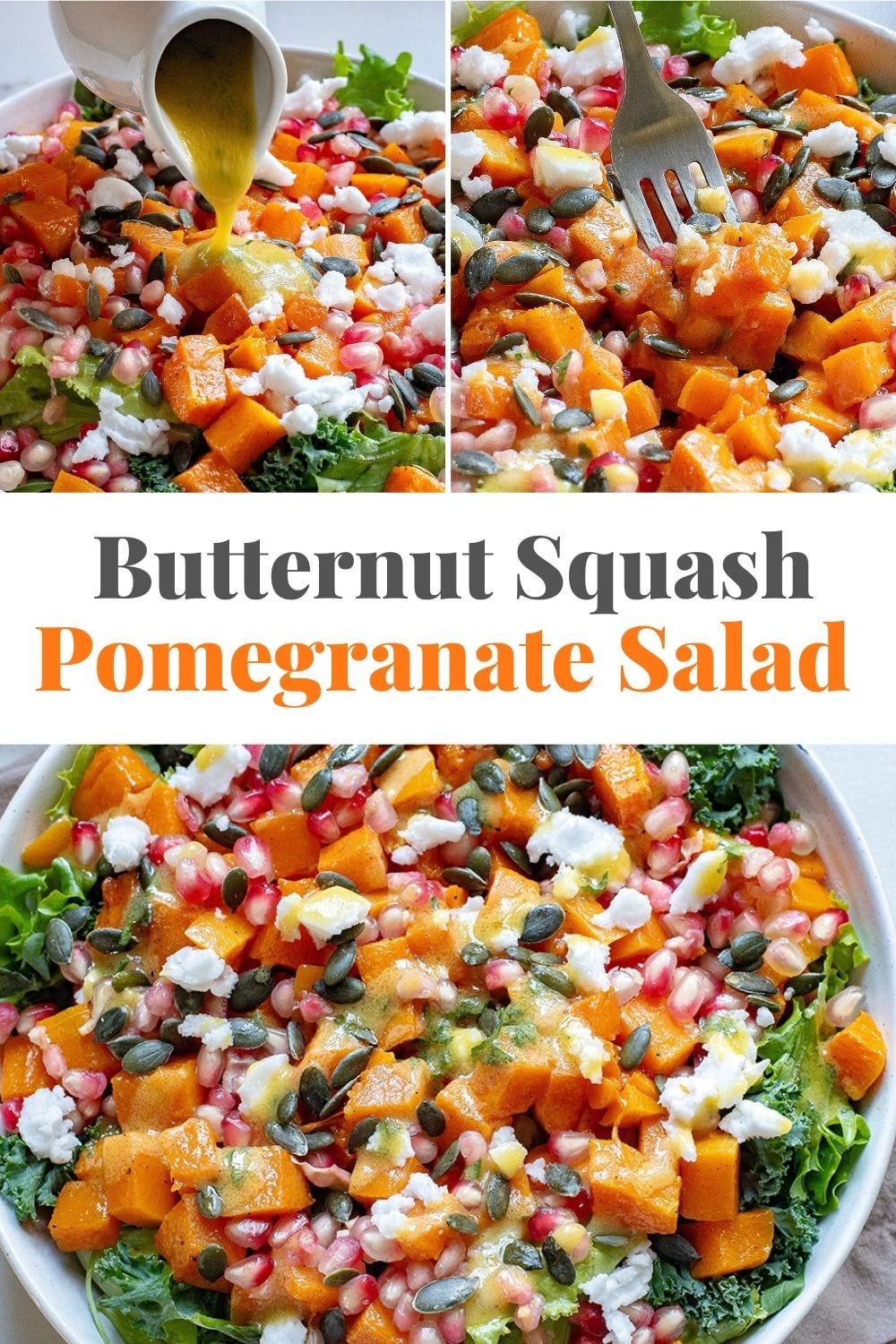 Butternut Squash & Pomegranate Salad