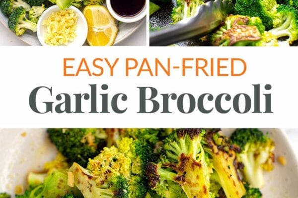 Pan-Fried Garlic Broccoli