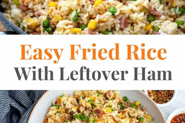 Easy Ham Fried Rice (With Leftover Ham)