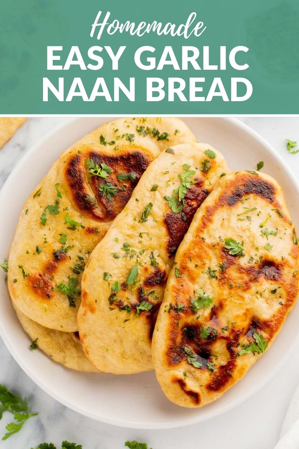 Easy Garlic Naan Bread Recipe