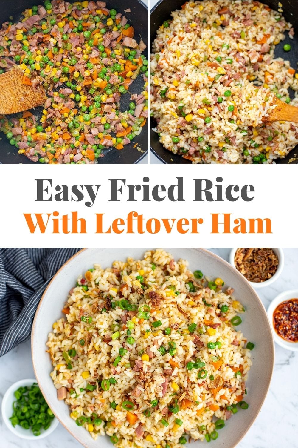 Easy Fried Rice With Leftover Ham