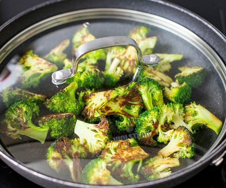PanFried Broccoli With Garlic
