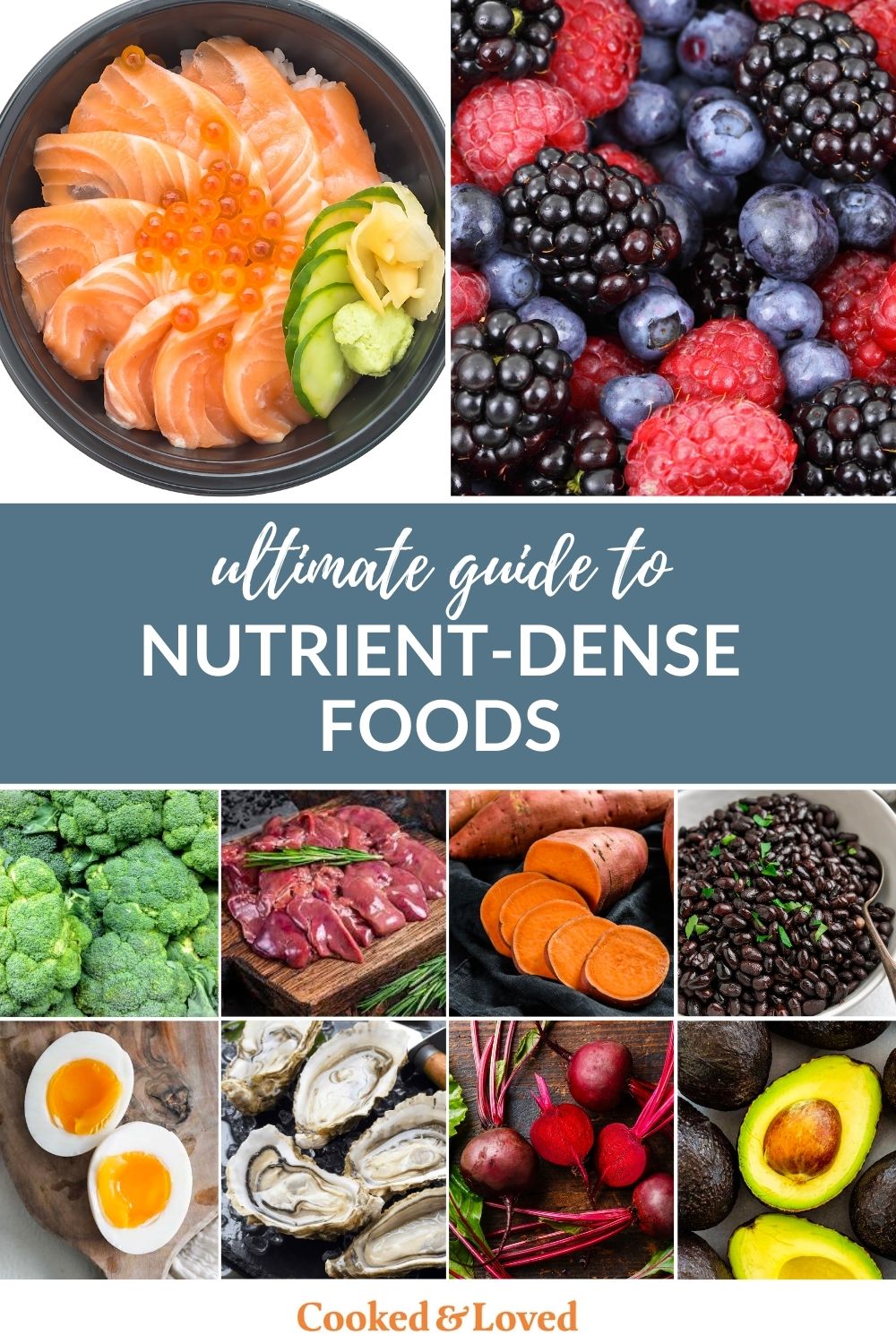 Top 50 Most Nutrient-Dense Foods