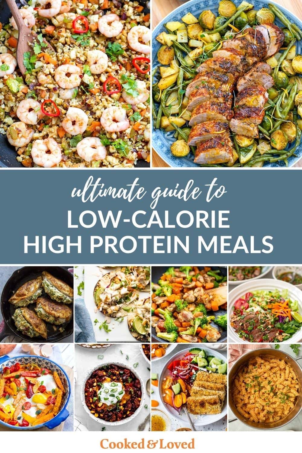 high protein low calorie dishes