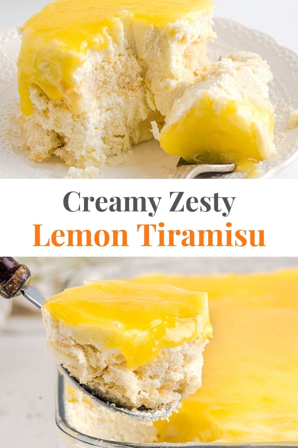 Lemon Tiramisu (Creamy & Zesty)