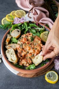 french salmon tartare