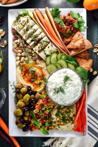 Turkish-Inspired Mezze Platter