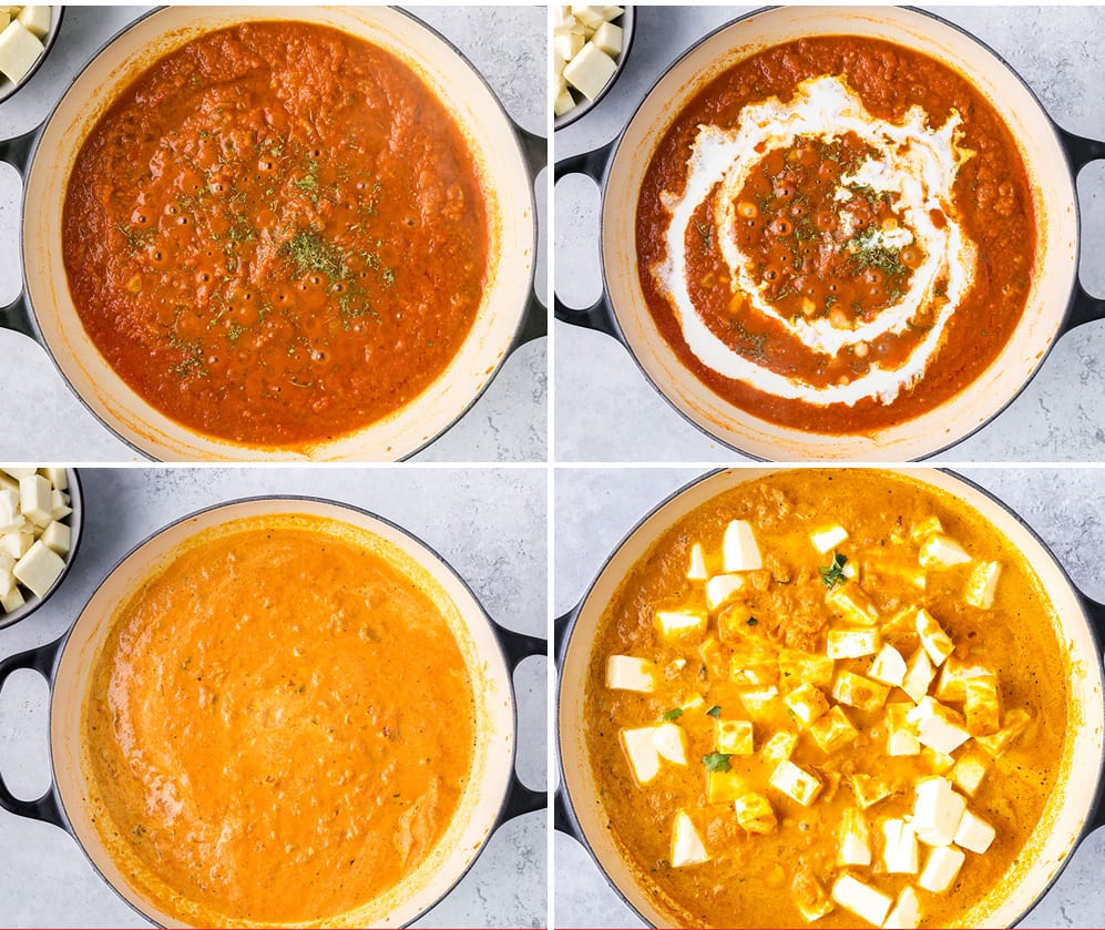 how to make paneer curry