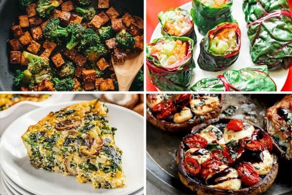 low carb vegetarian recipes