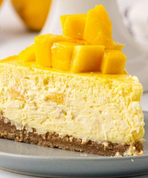 mango cheesecake recipe feature