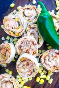 mexican street corn pinwheels