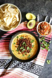 Queso Fundido with Chorizo