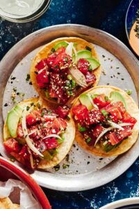 tuna tostadas