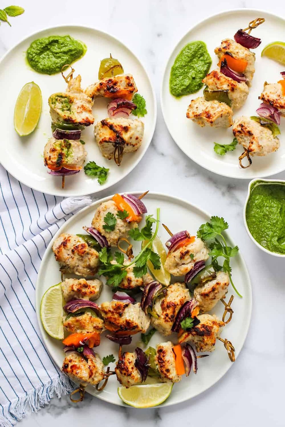 chicken tikka kebab