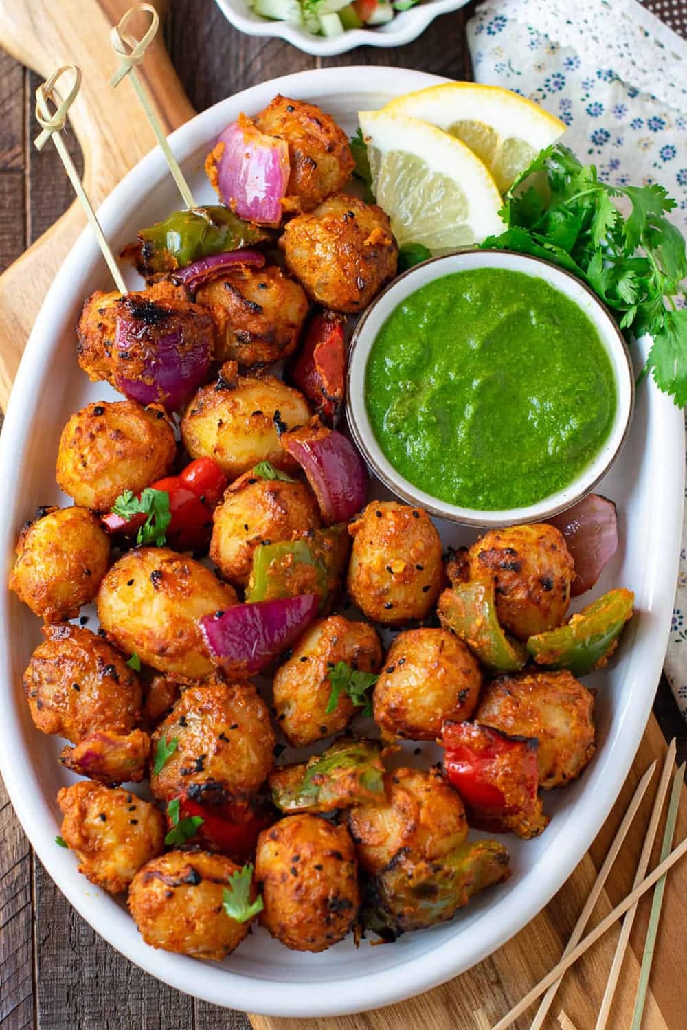 Achari Aloo Tikka