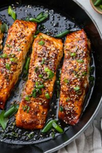 Grilled Miso Salmon