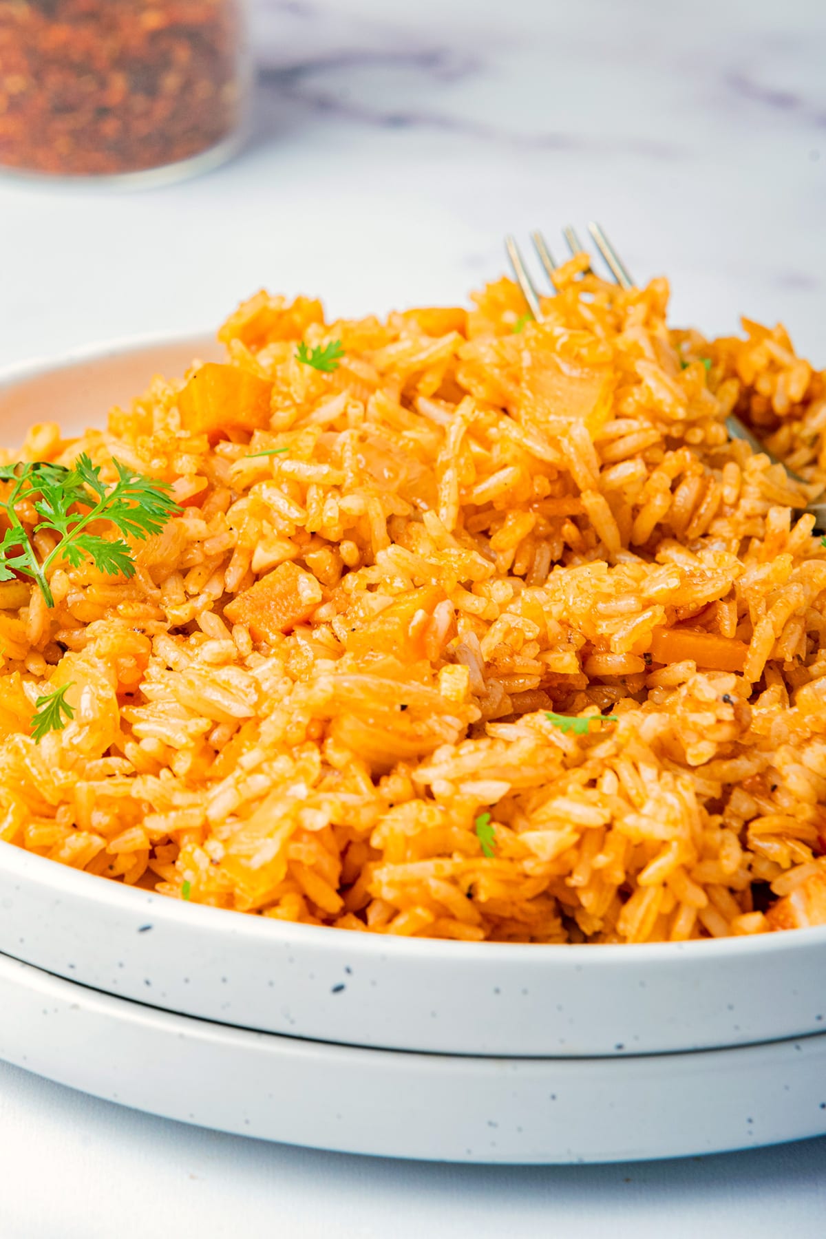 arroz rojo (mexican red rice)