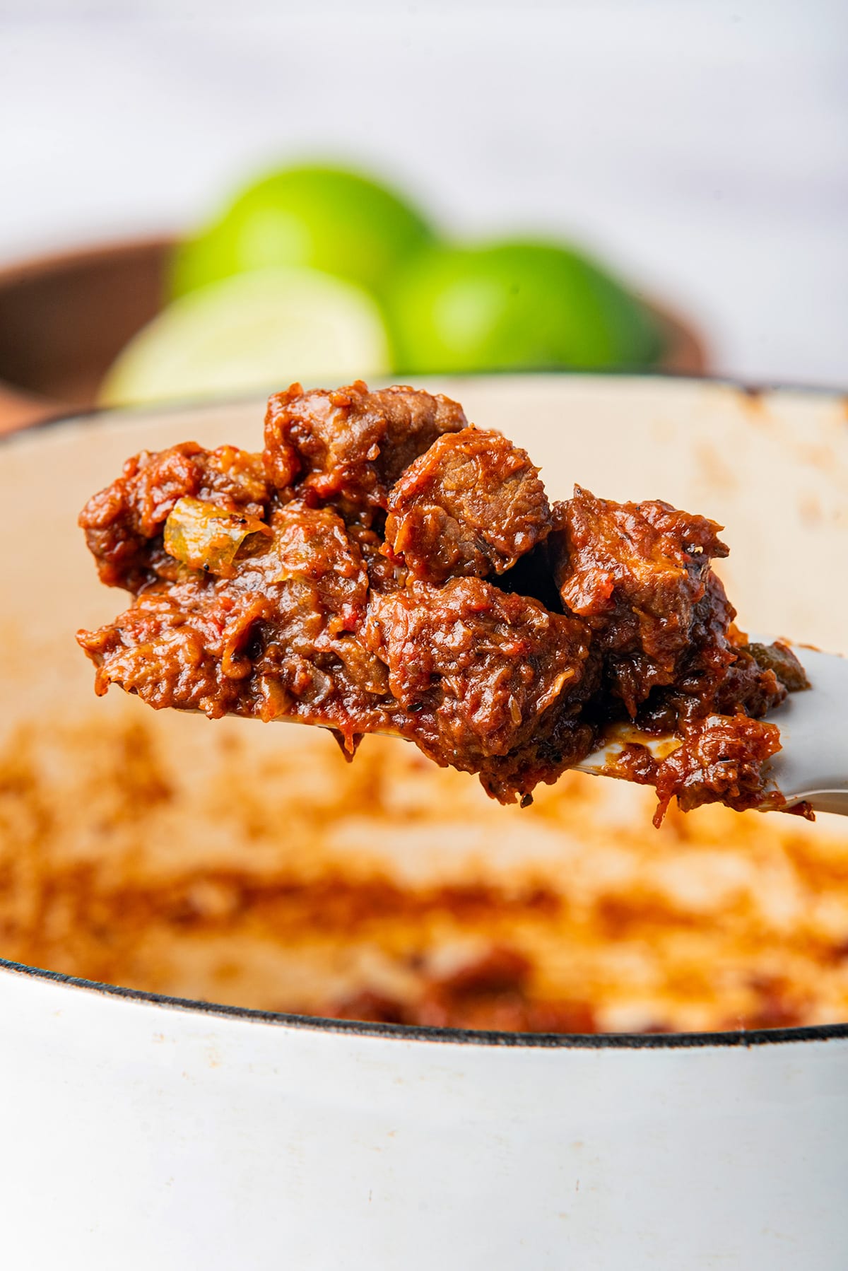 Carne picada recipe - spicy beef on a spatula