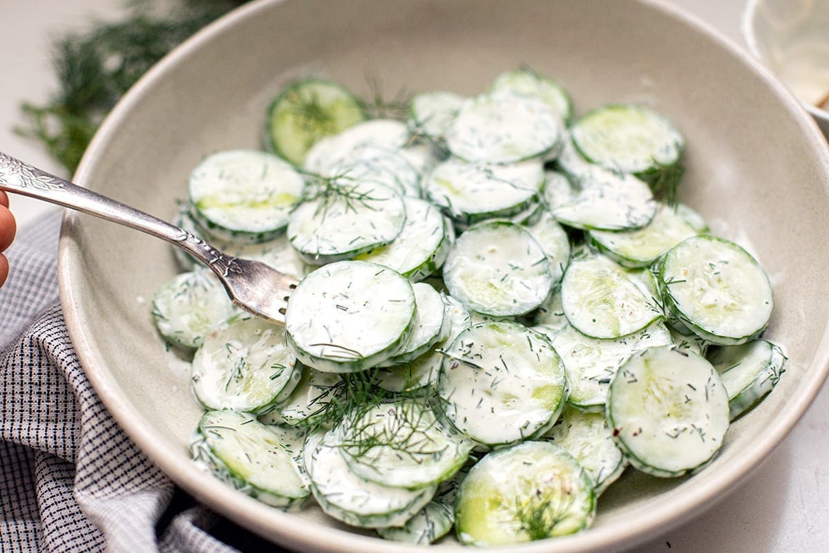 Cucumber Dill Salad