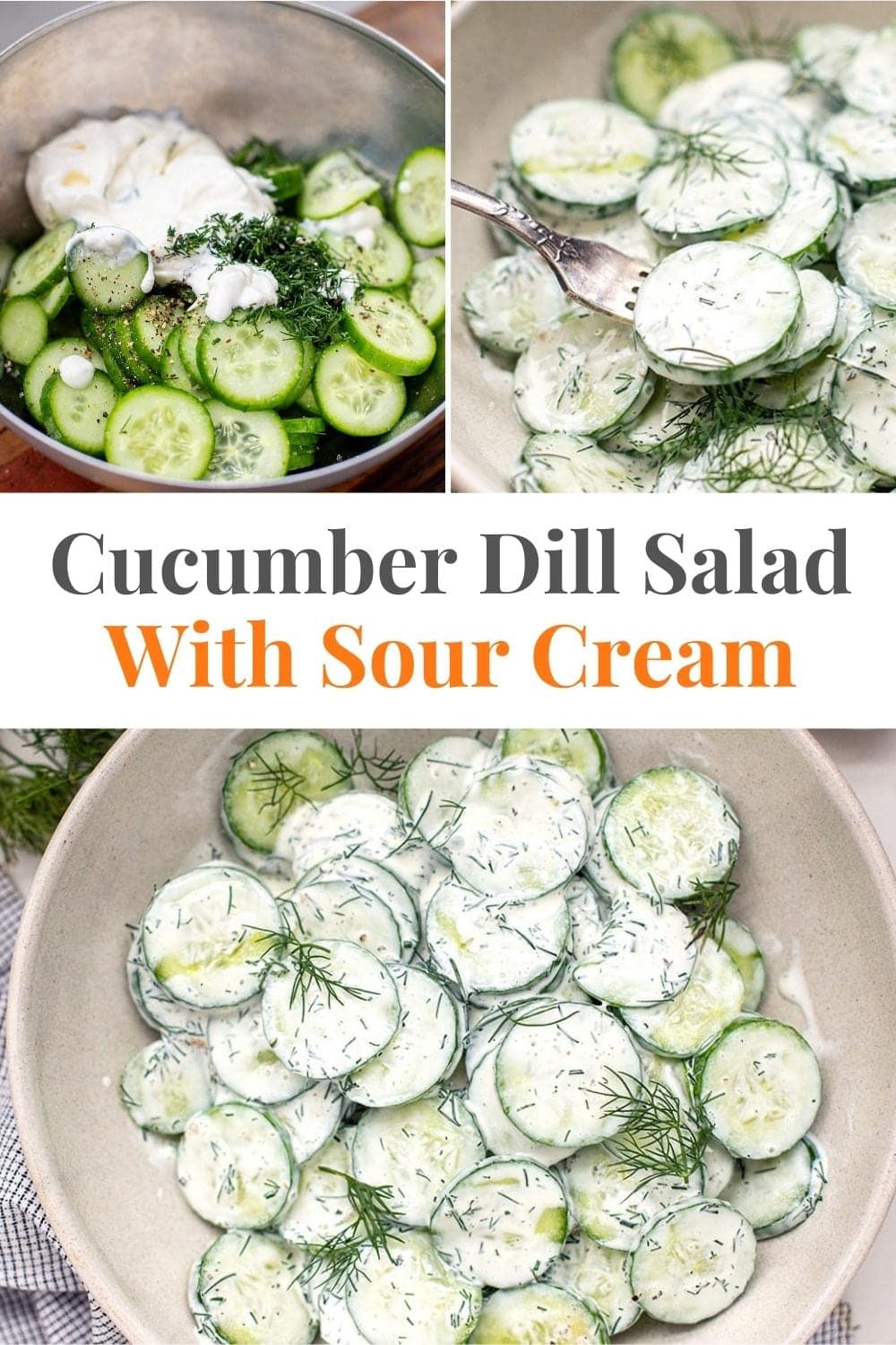 Cucumber Dill Salad Recipe