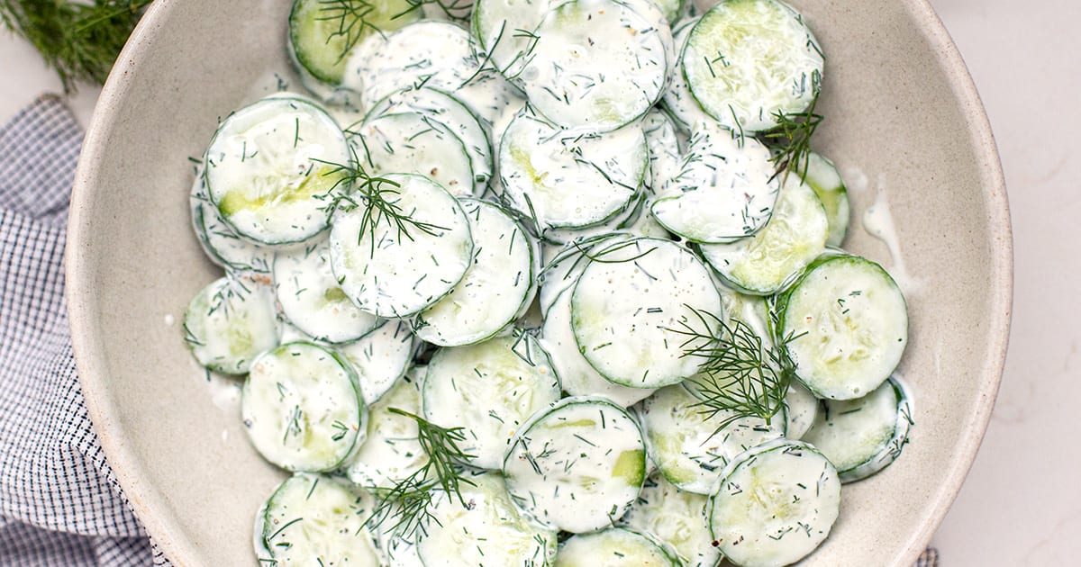 Cucumber Dill Salad