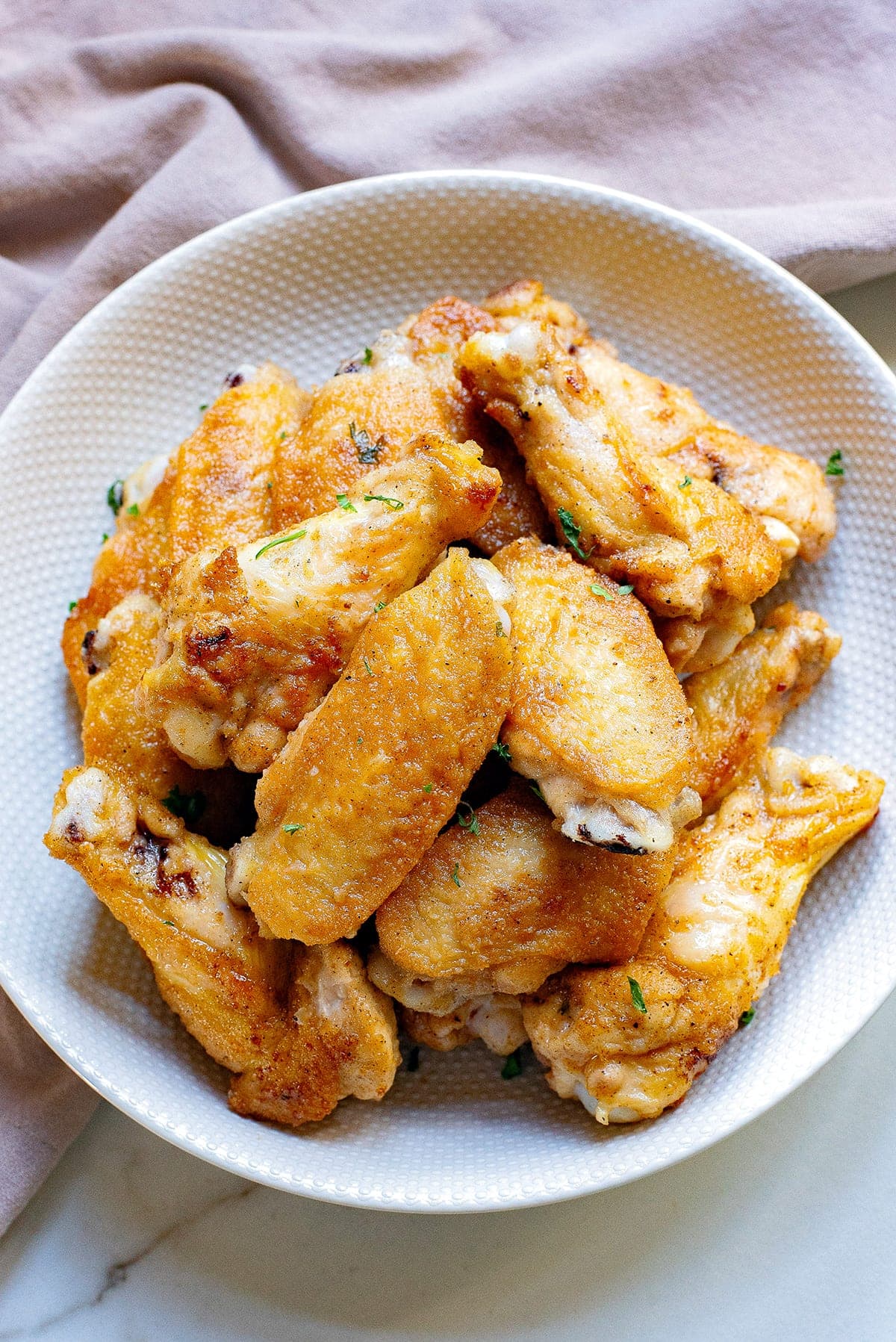 Cajun dry rub chicken wings