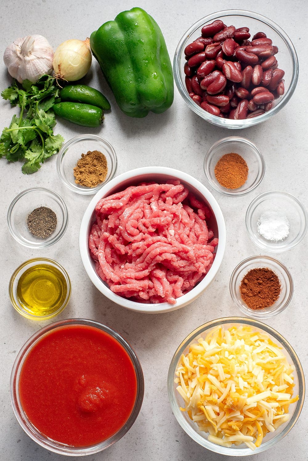 Mexican Beef Casserole Ingredients