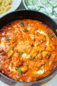 Chicken Paprikash.