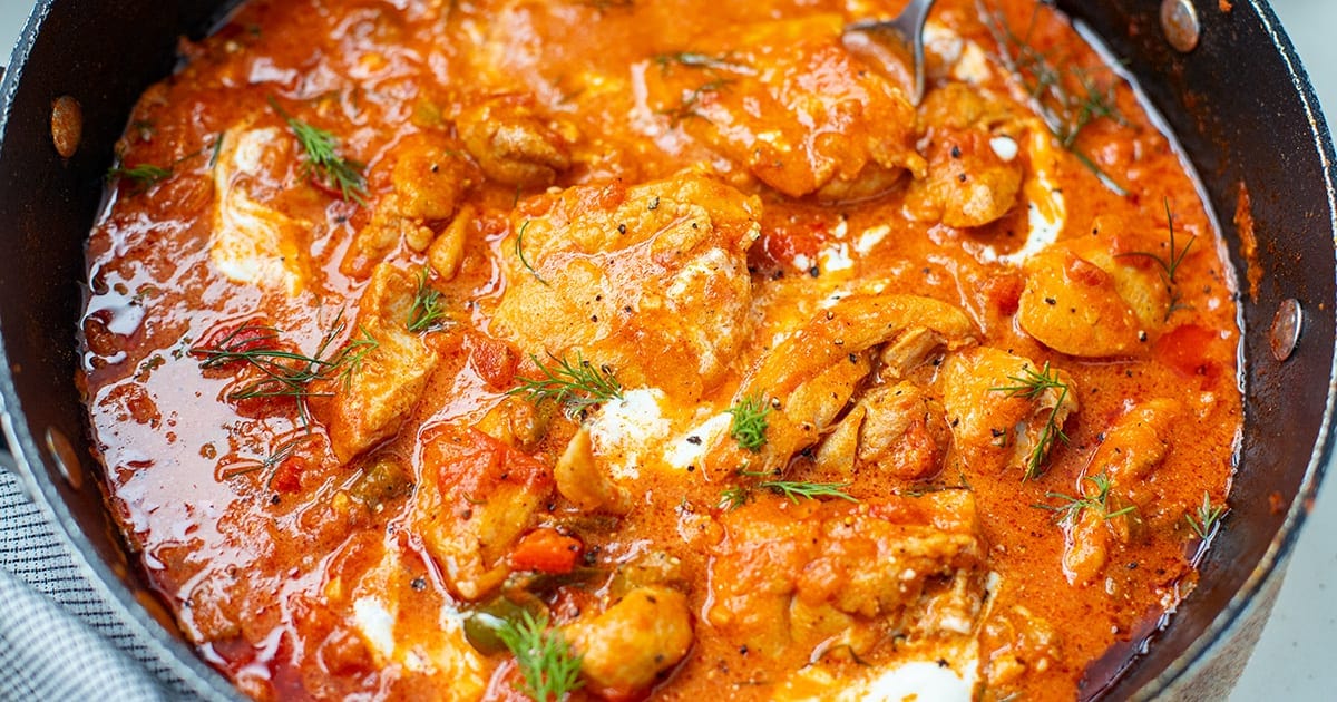 Chicken Paprikash Recipe - Cooked & Loved