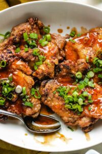 Crispy Honey Sriracha Chicken