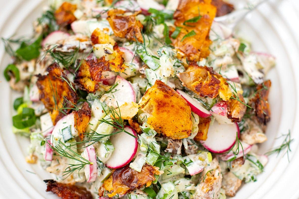Crispy Potato Salad