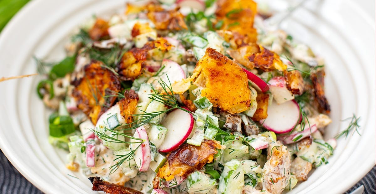 Crispy Potato Salad
