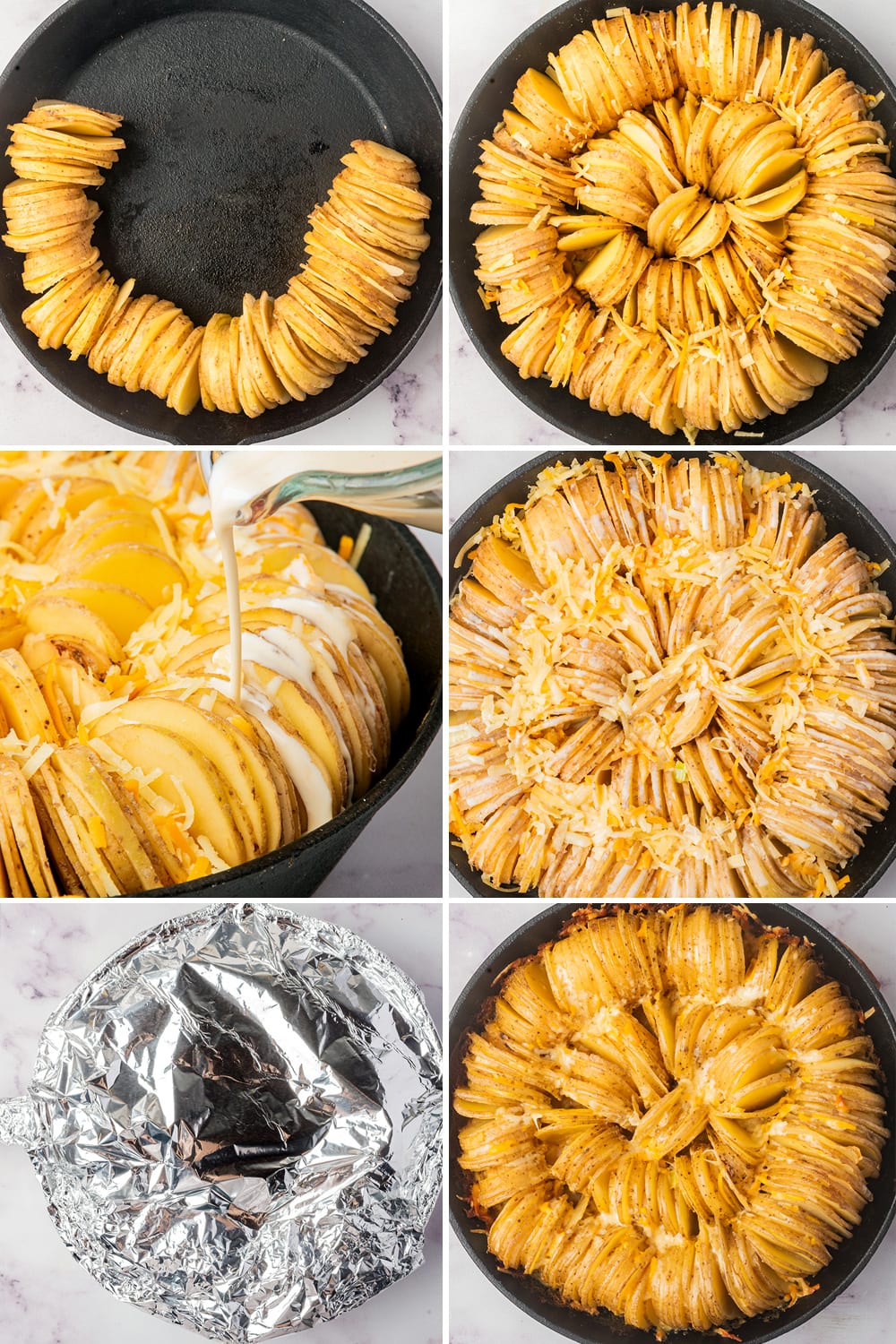 how to make potato bake with sliced potatoes