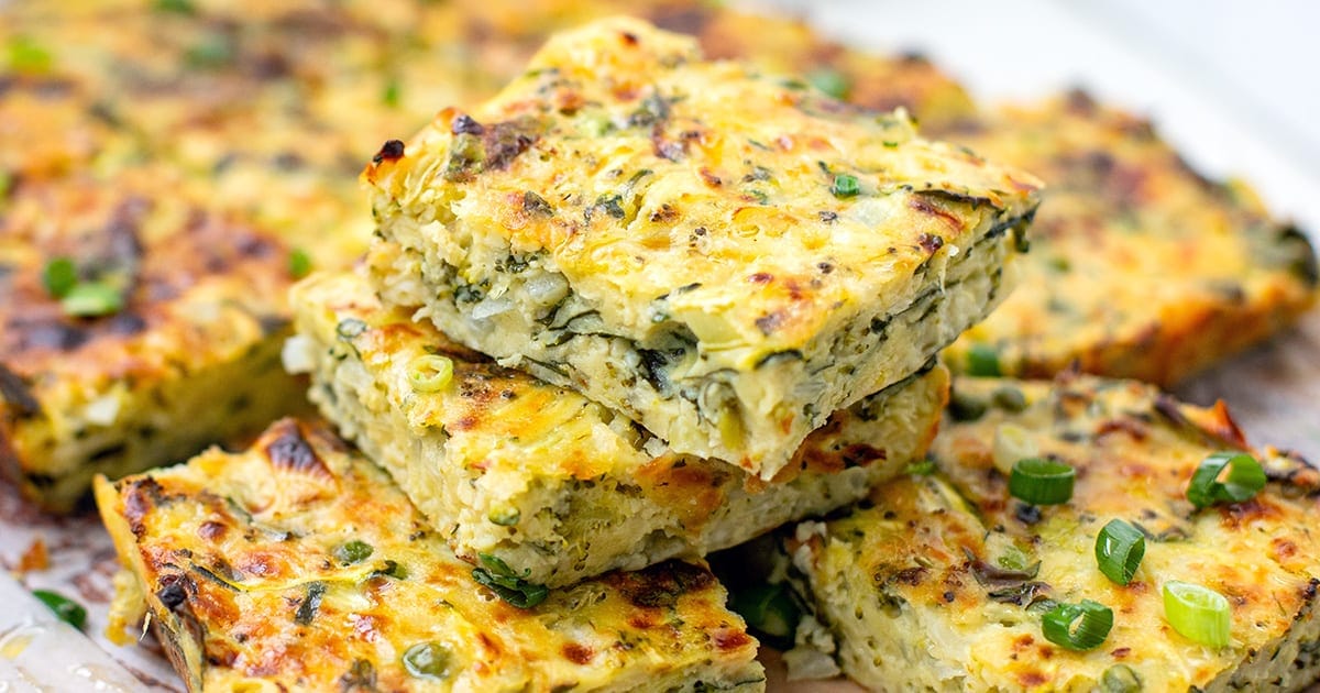 Zucchini Slice (High-Protein, Extra Veggies)