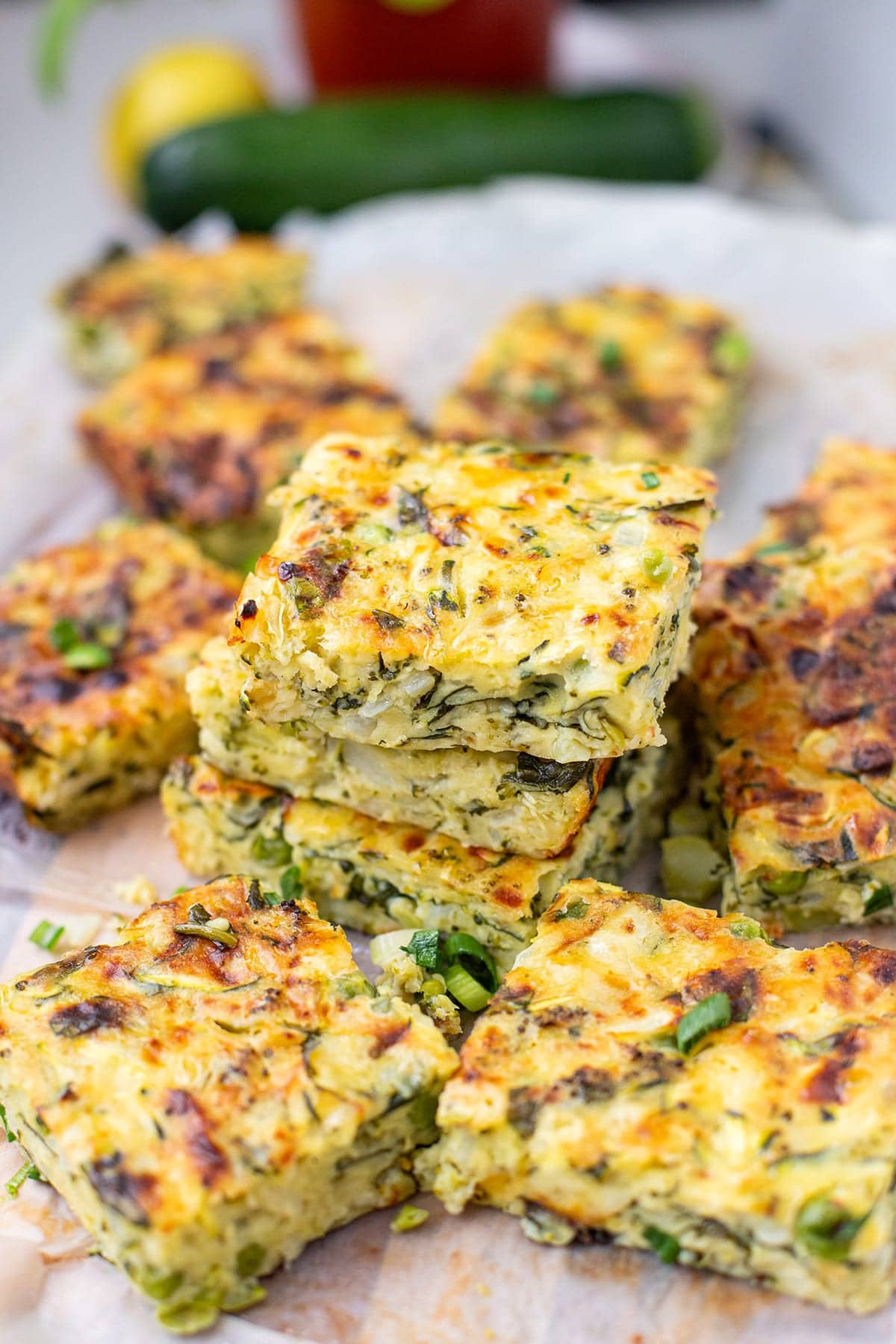 Zucchini Slice With A Twist