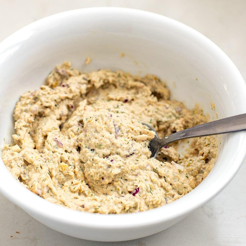 creamy tonnato in a bowl