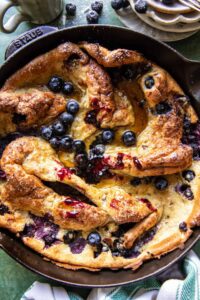 Blueberry Lemon Dutch Baby