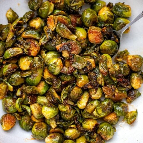 Honey Sriracha Brussels Sprouts Recipe social