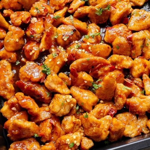 Honey Sriracha Chicken Bites Recipe